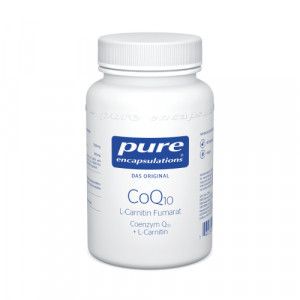 PURE ENCAPSULATIONS CoQ10 L Carnitin Fumar.Kps.