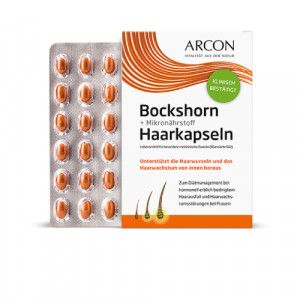 BOCKSHORN+Mikronährstoff Haarkapseln Tisane plus