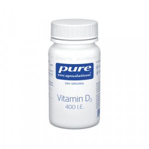 PURE ENCAPSULATIONS Vitamin D3 400 I.E. Kapseln