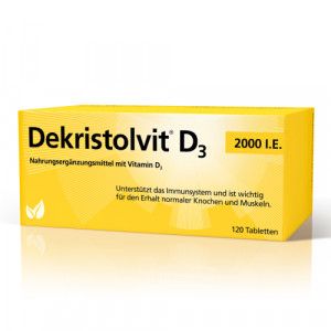 DEKRISTOLVIT D3 2000 I.E. Tabletten