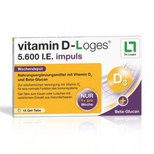 VITAMIN D-LOGES 5.600 I.E. impuls Wochendepot KTA